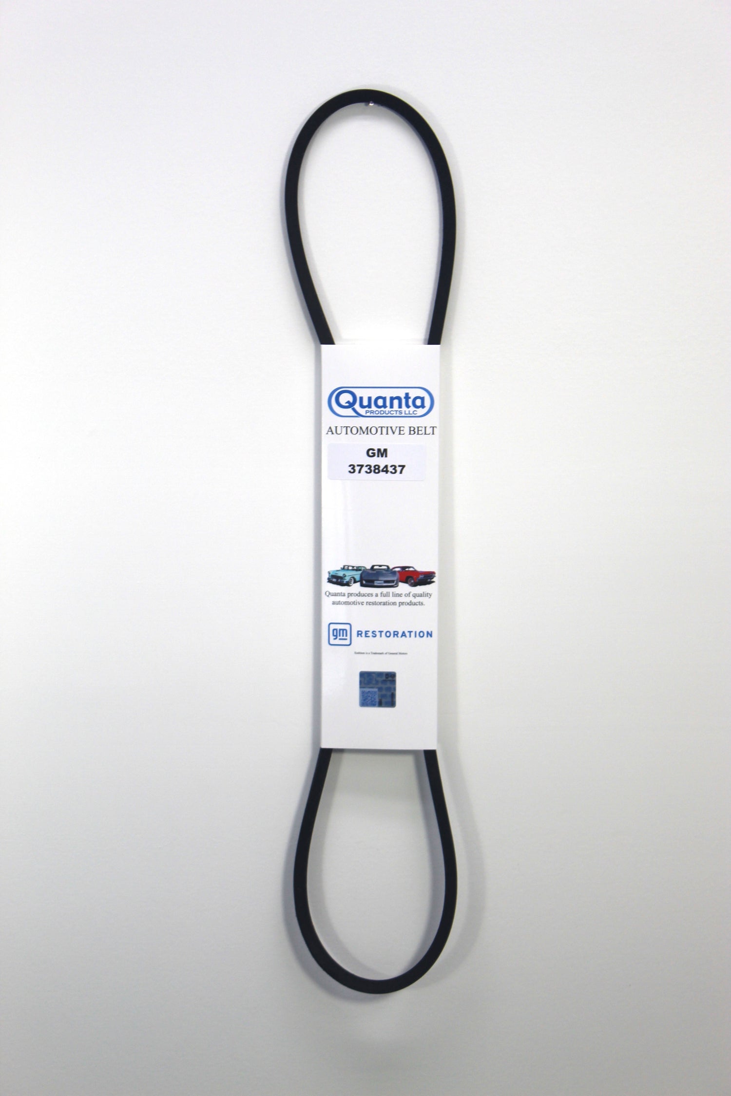 1959 Chevrolet Passenger Generator Belt, 283 C.I. w/o AC, w/o PS