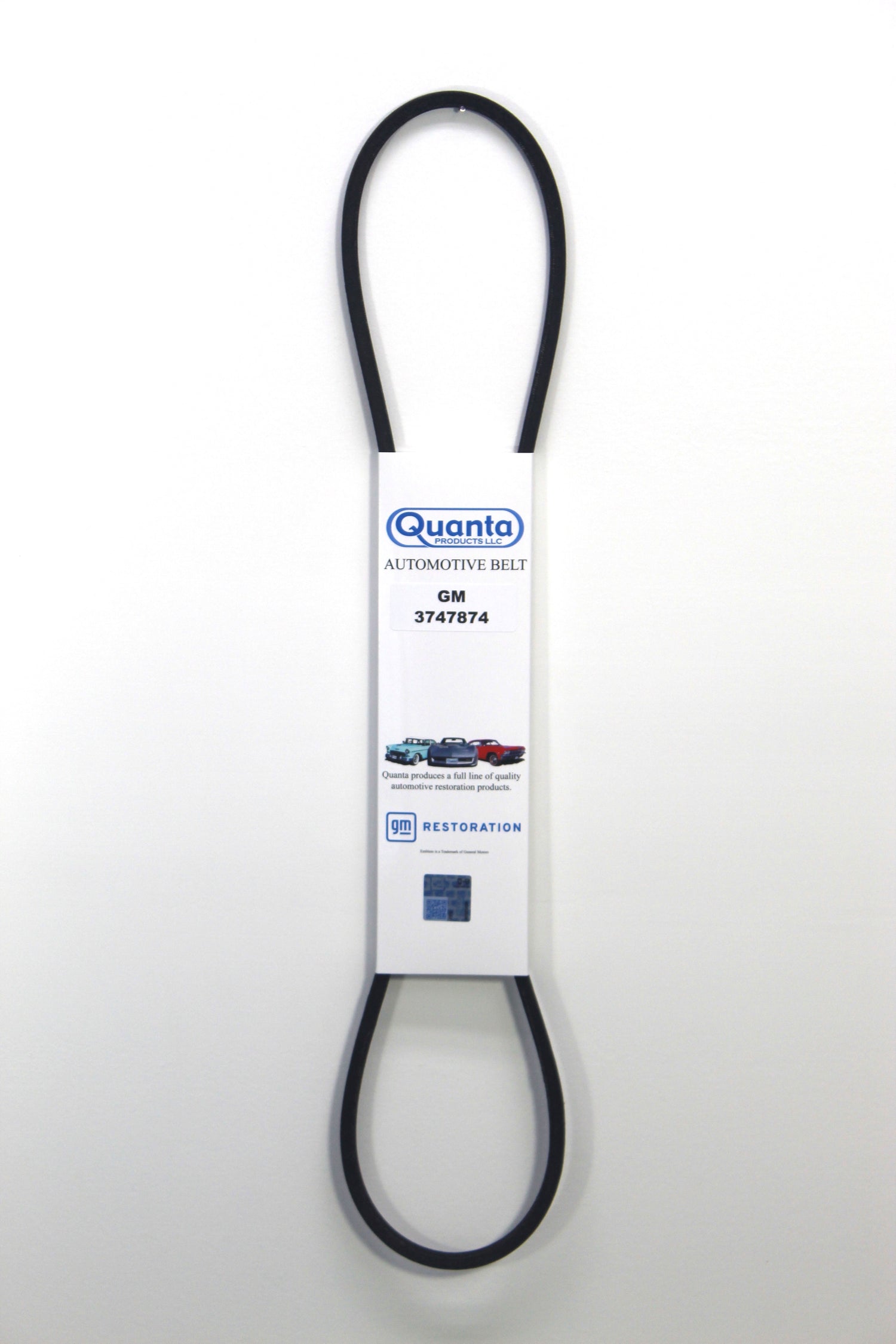 1959 Chevrolet Passenger Generator Belt, 283 C.I. w/o PS w/Air Susp.