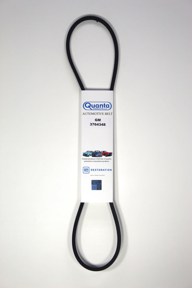 1962 Chevrolet Passenger Generator Belt, V-8 w/40 or 48 Amp Generator