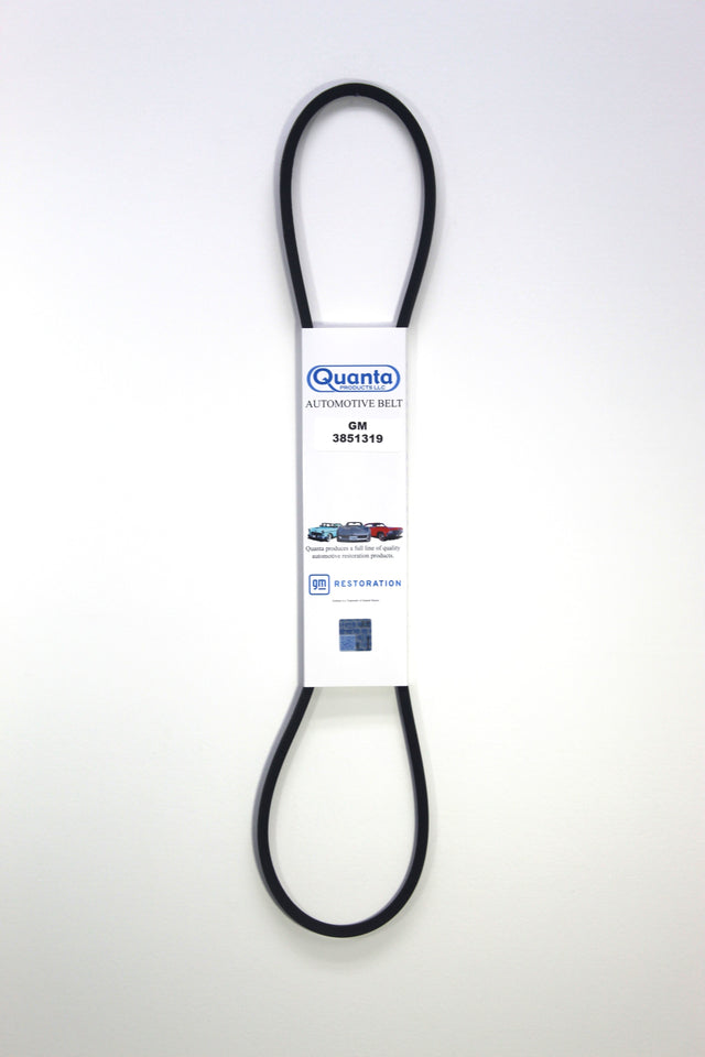 1965 Chevrolet Passenger Alternator Belt, 409 C.I. w/AC & 62 amp alternator