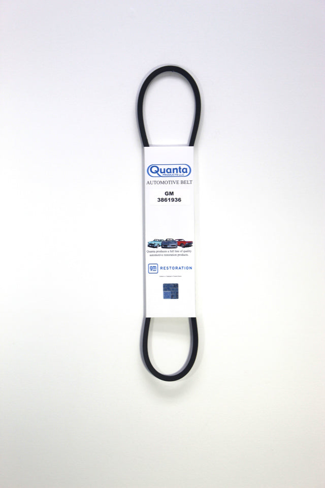 1966 - 1967 Corvette Power Steering Belt, S.B. 350 HP w/o AC