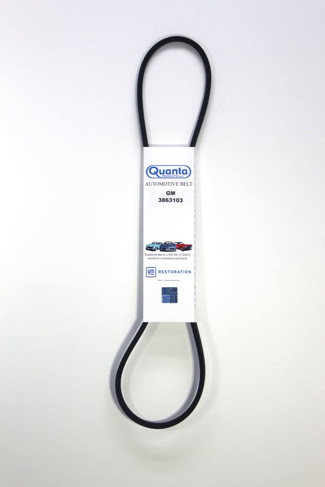1966 Chevelle / El Camino Alternator Belt, 396 CI, early 66, <11/65