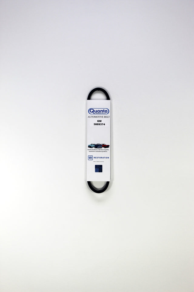 1968 Corvette Water Pump Belt, 427 CI w/o AC (2nd Dn)