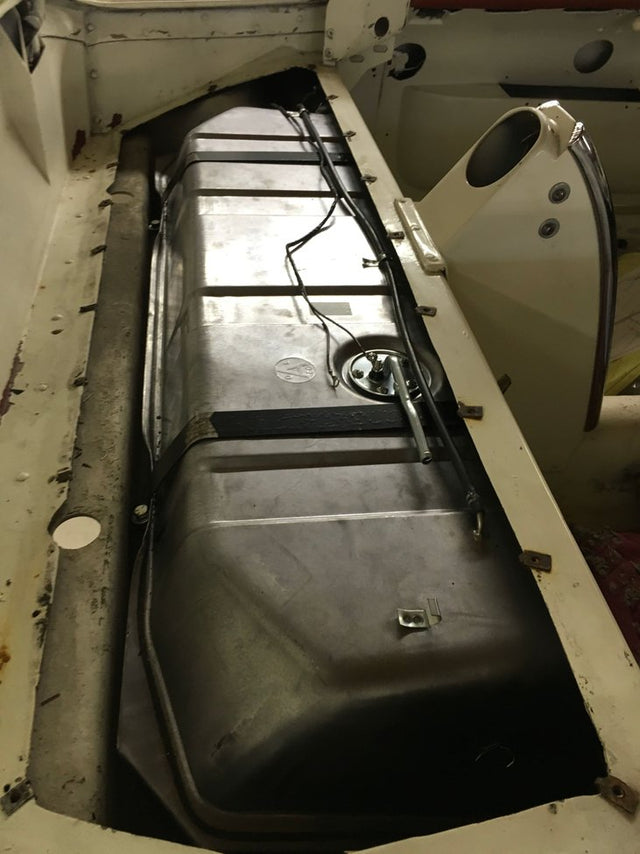 1953-1954 Corvette Gas Strap Set