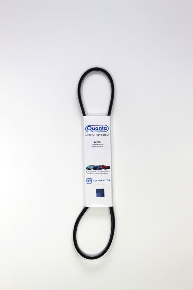 1976 Corvette Alterantor Belt, w/o AC