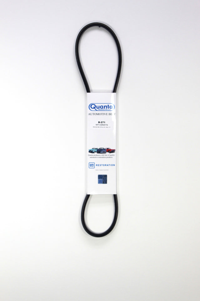 1977 Corvette Alternator Belt w/o AC (>=1/77)