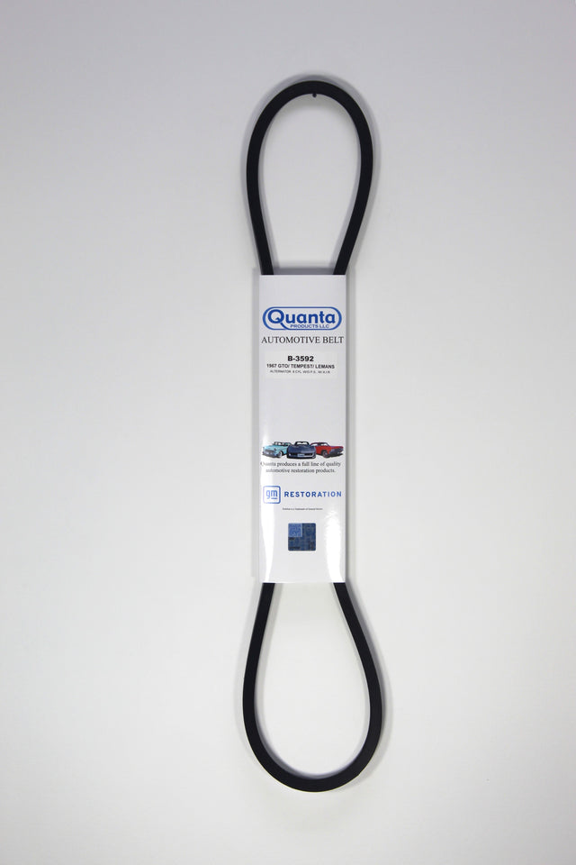 1967 GTO/Tempest/Lemans/Firebird Alternator Belt, V-8 w/A.I.R. w/o PS