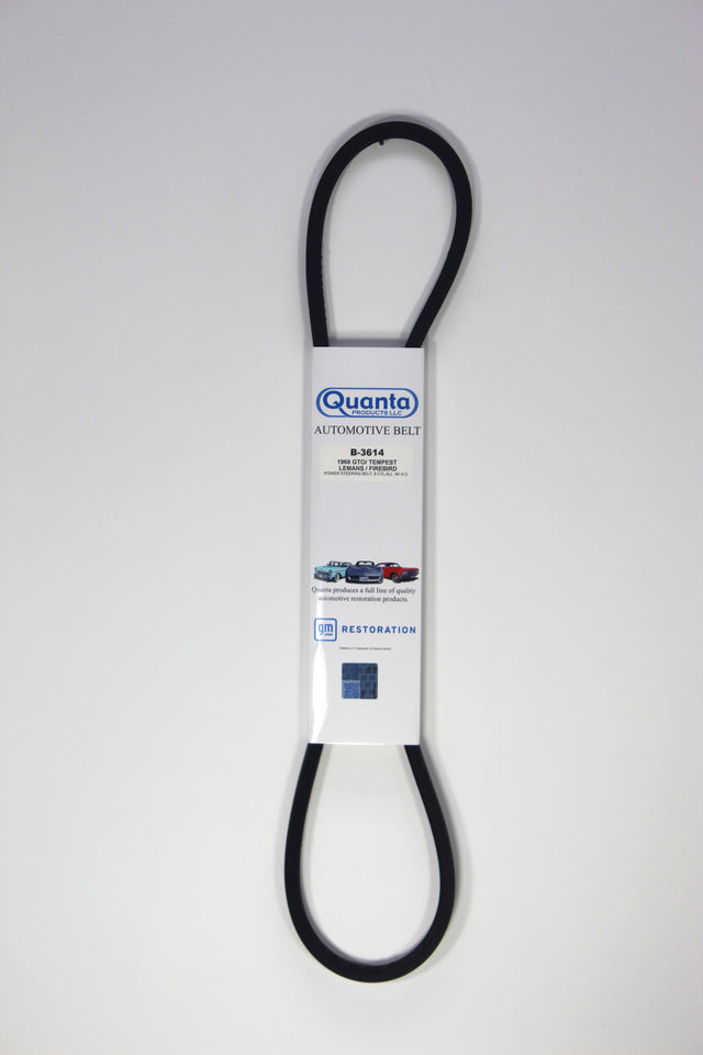 1968 GTO/Firebird Power Steering Belt, V-8 w/Air Conditioning