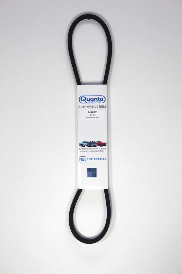 1970 GTO Power Steering Belt, V-8 w/Air Conditioning