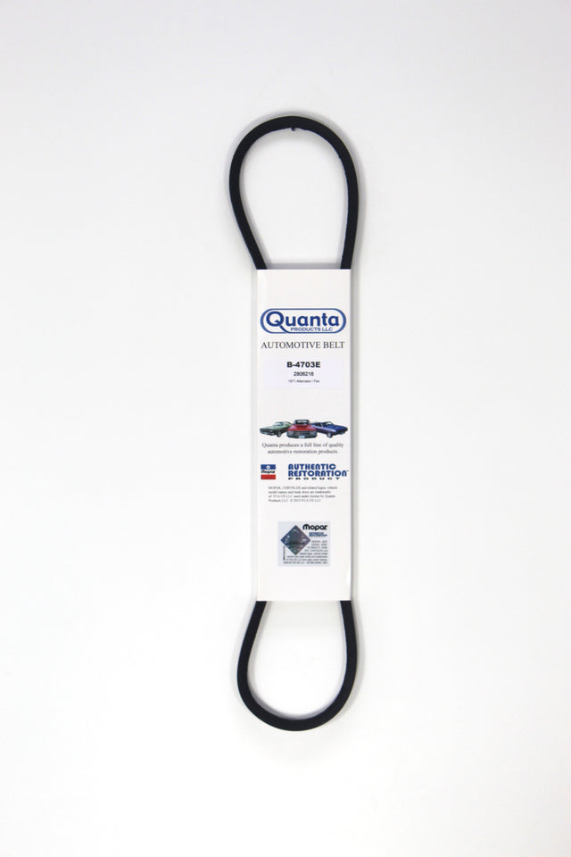 1971 Mopar Alternator Fan Belt 383 and 440 C.I. w/o AC