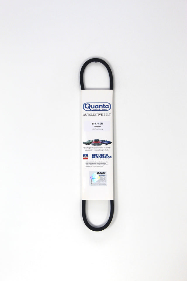 1971 Mopar Power Steering Belt, 318, 340, 360 C.I. w/o AC