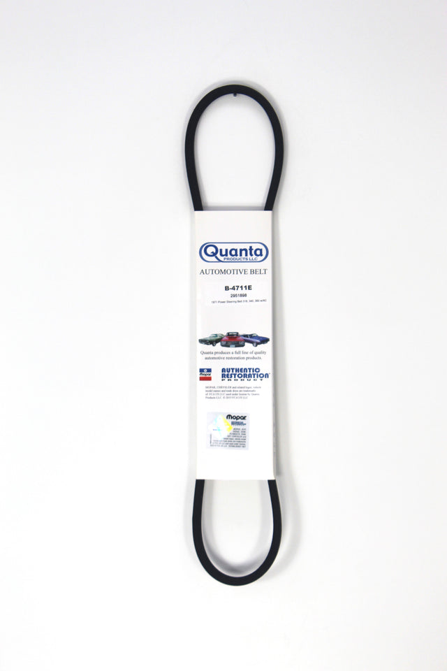 1971 Mopar Power Steering Belt, 318, 340, 360 C.I. w/ AC