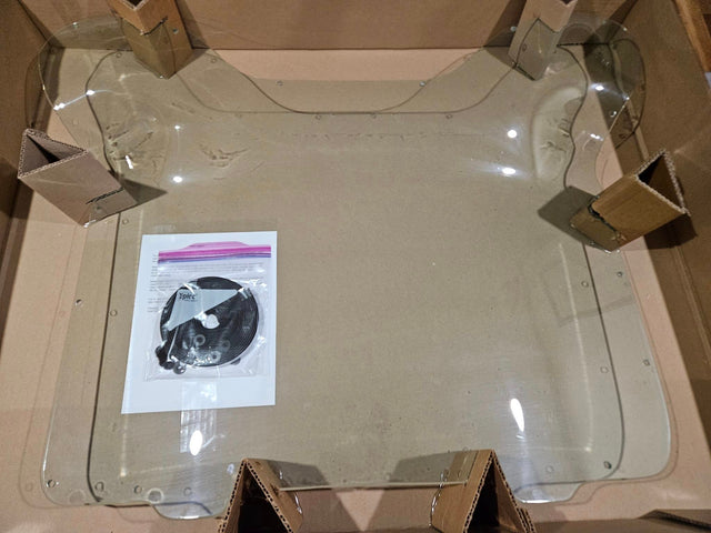 C8 Corvette Hard Top Convertible HTC Clear Engine Cover