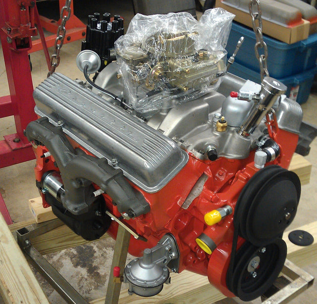 Chevy Engine Orange Enamel Spray Paint