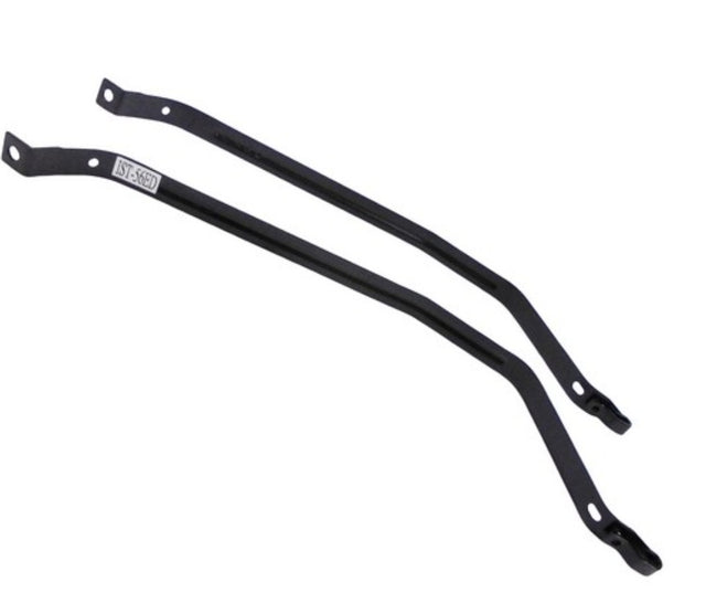 1967-1969 Camaro, Firebird Strap Set - black, steel