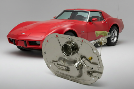 1975 Corvette with Body-Colored Bumpers and SU52 Fuel Tank Sending Unit
