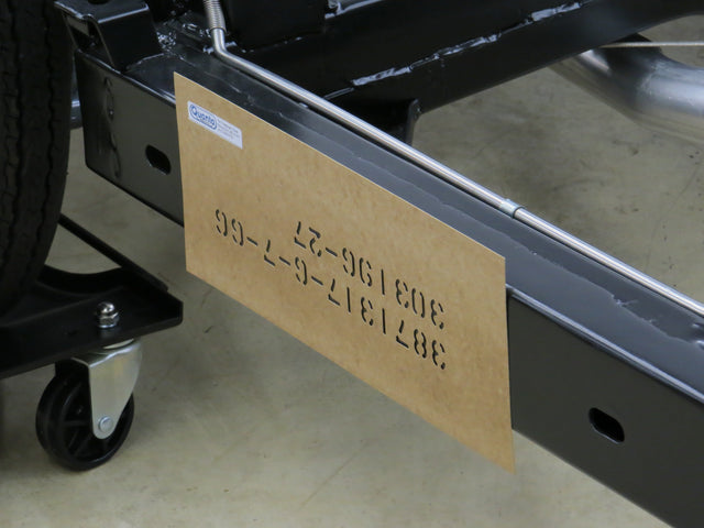 1953-1955 Corvette Chassis Detailing Kit