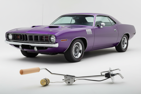 Plum Crazy Purple 1970 Plymouth Cuda with E-Body Fuel Tank Sending Unit