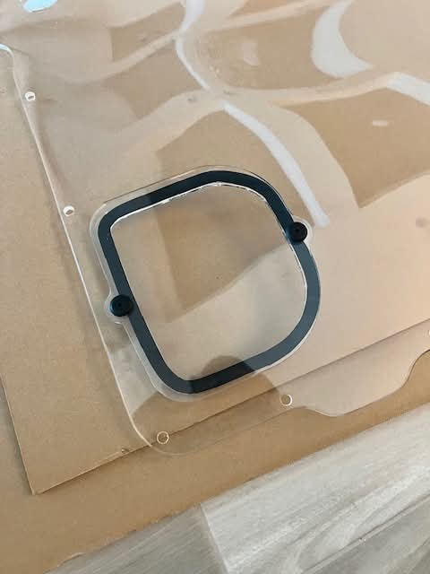 C8 Corvette Hard Top Convertible C8 HTC Clear Engine Cover